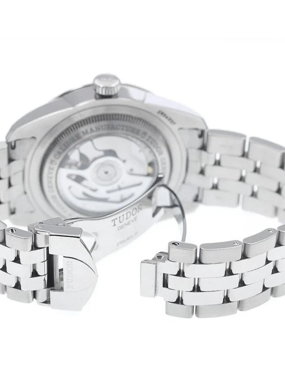 TUDOR Glamour 57100 Double date black Dial Automatic Men's Watch_956334
